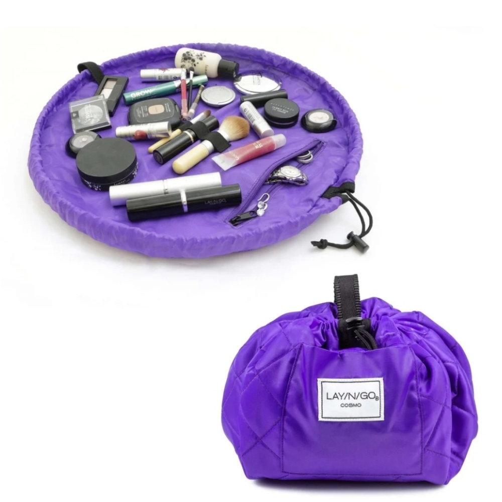 Lay N Go Cosmo Lay Flat Cosmetic Pouch